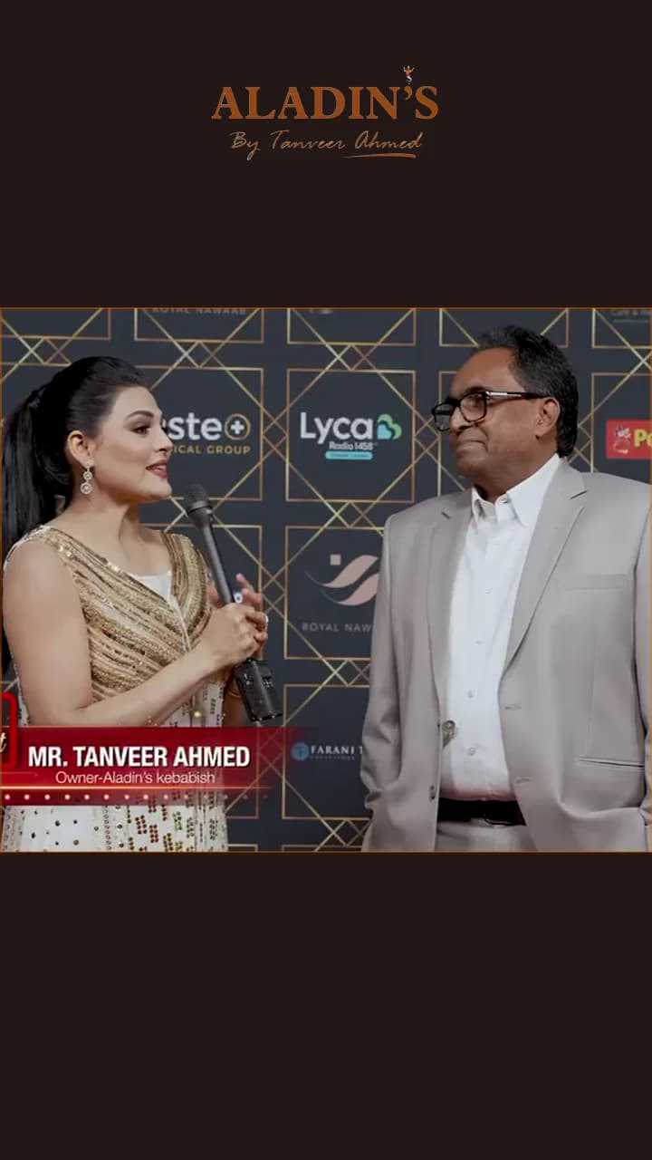 Tanveer Ahmed at the Hum TV Awards